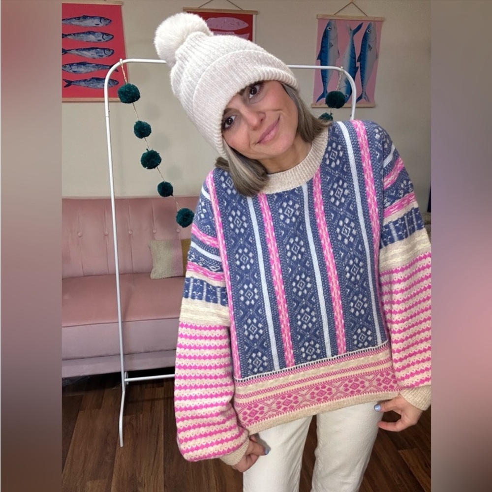 NEW Anthropologie Club Girl Sweater